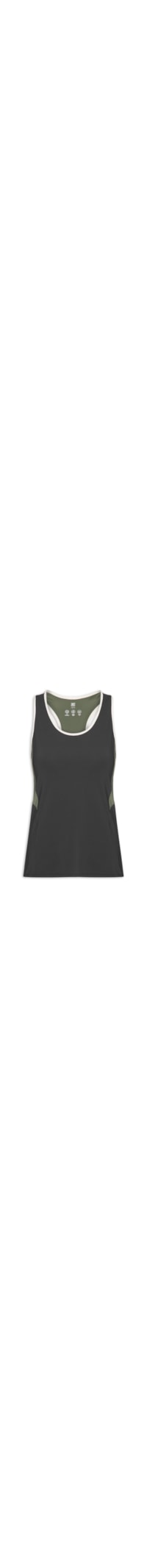 Regata Feminina Nadador Lisa Athleta - Preto