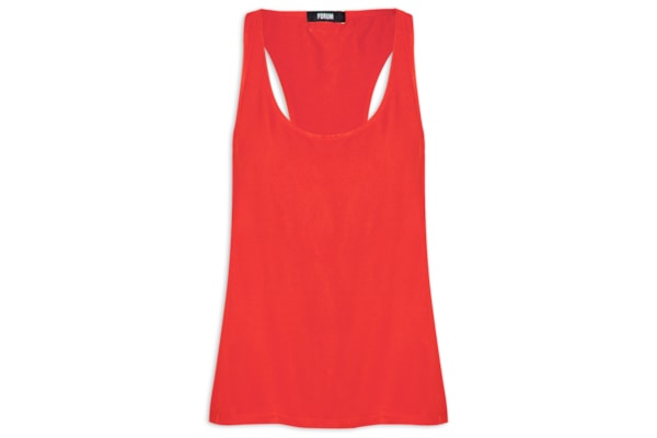 Regata Feminina Nadador - Vermelho