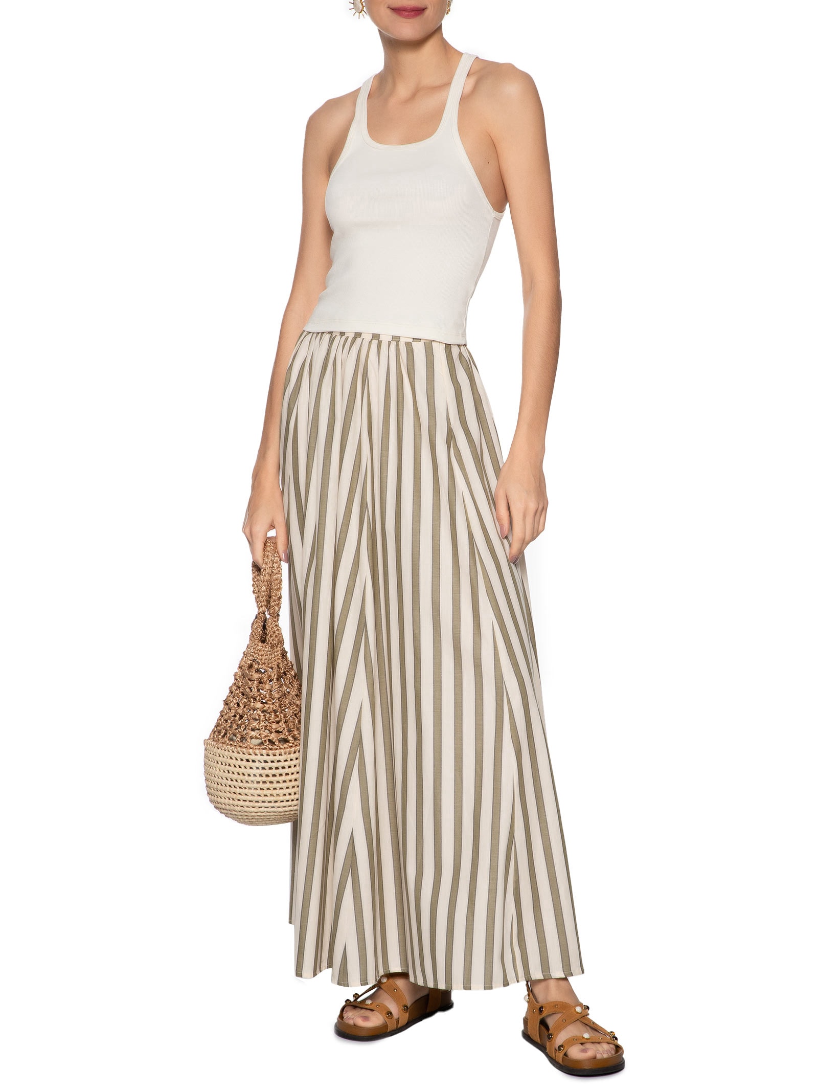 Regata Feminina Nina Branco Farm