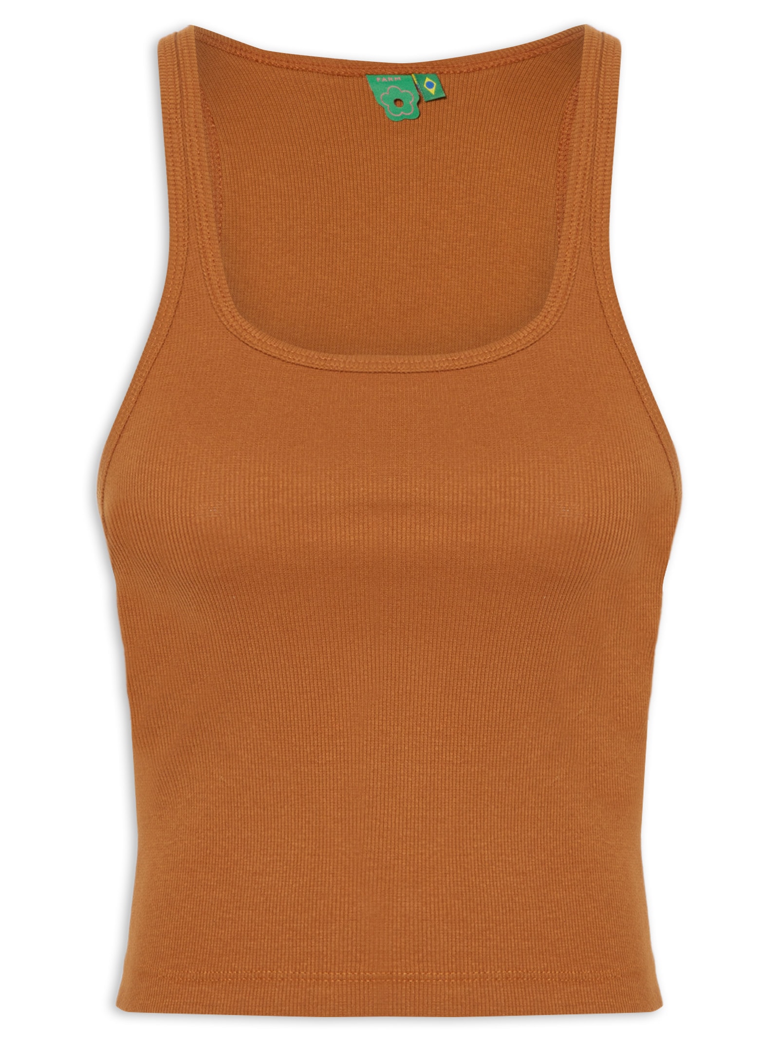 Regata Feminina Nina Marrom Farm