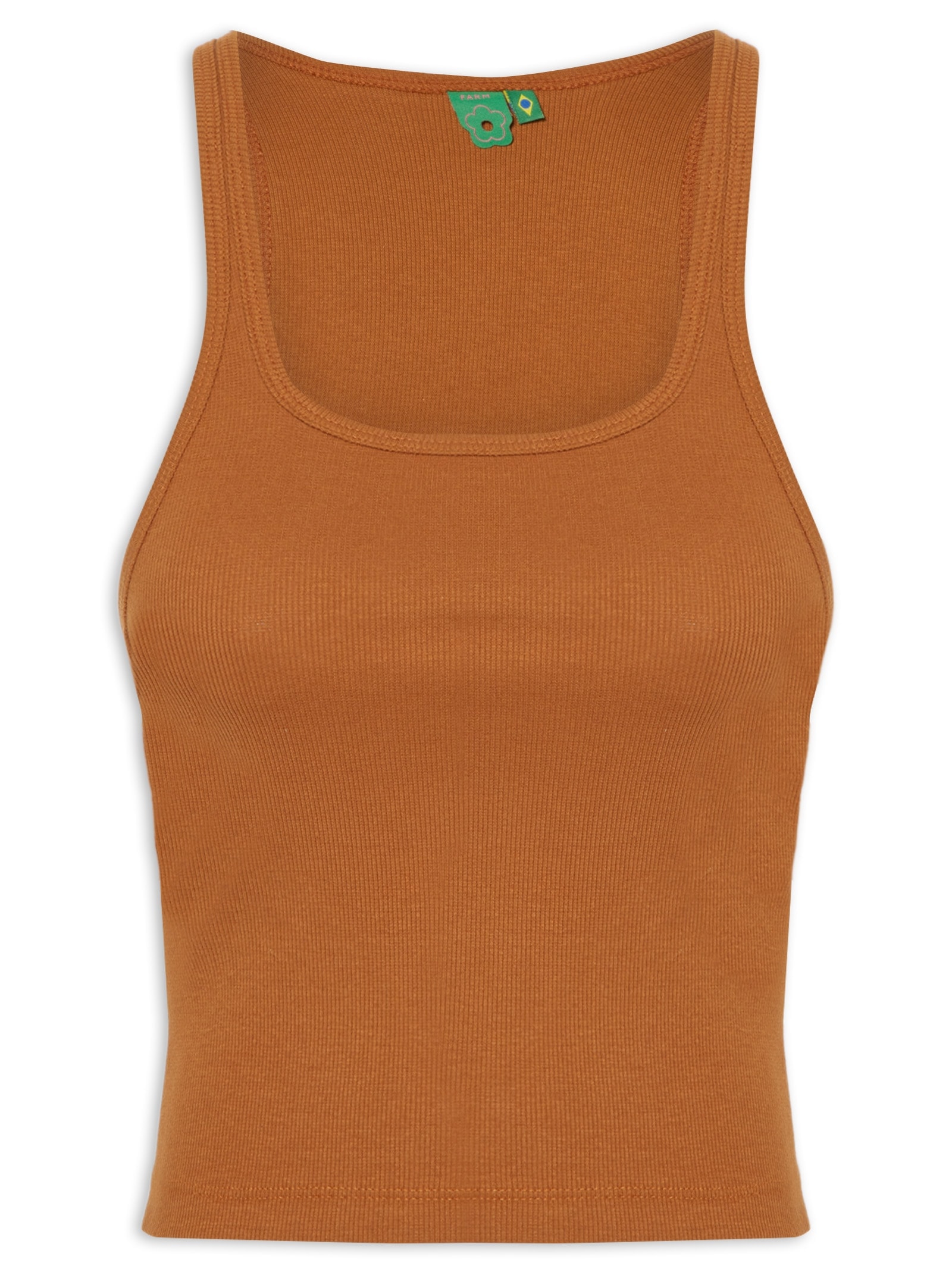 Regata Feminina Nina Marrom Farm