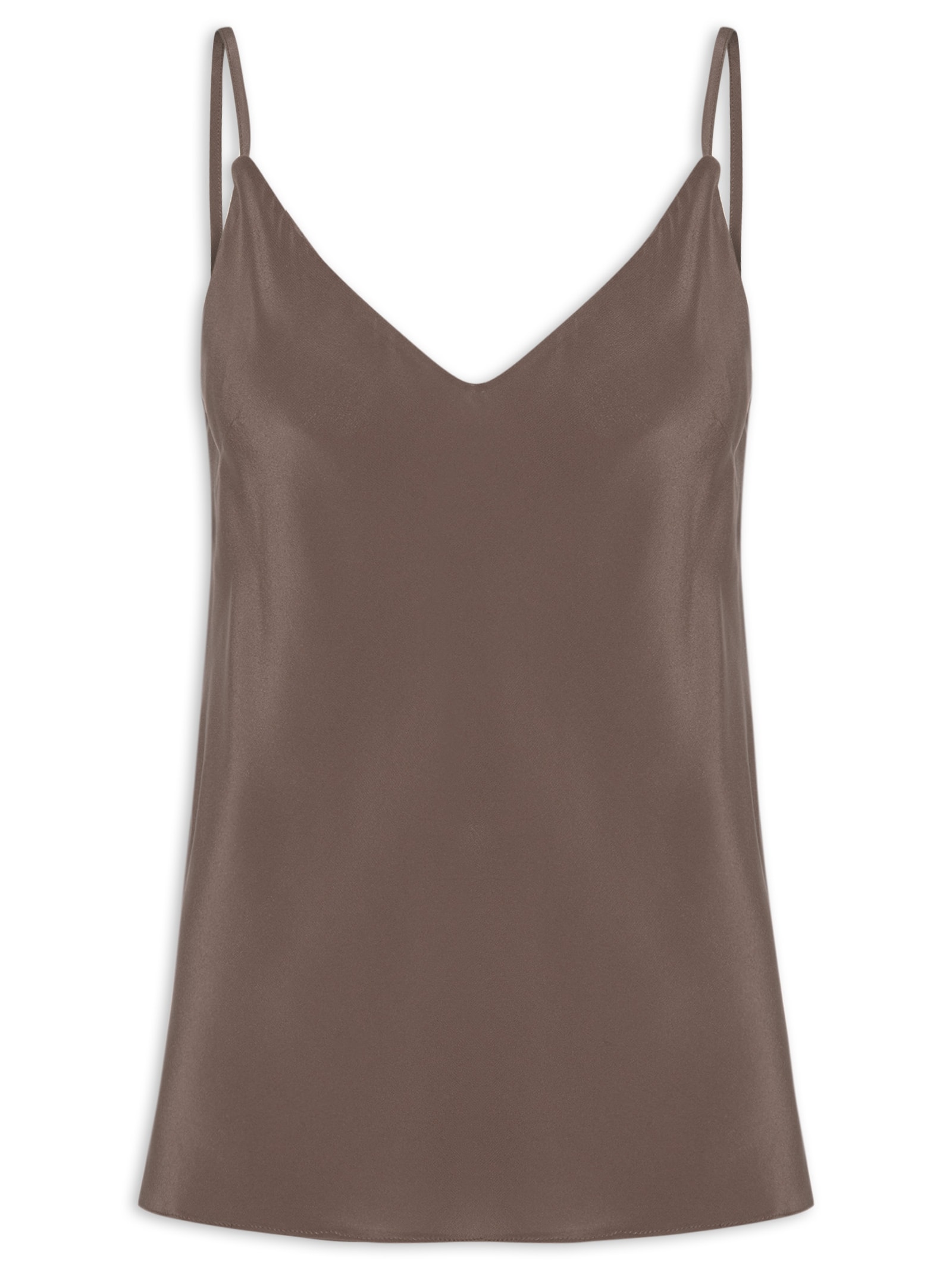 Regata Feminina Nora Marrom Le Lis