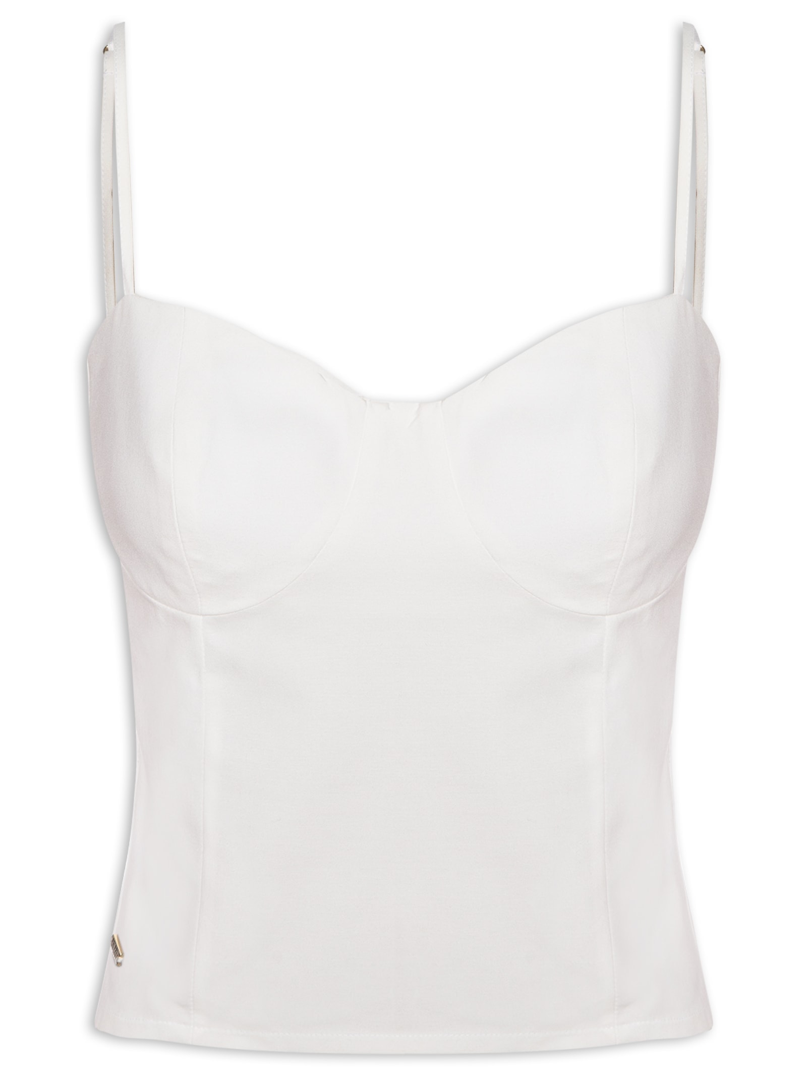 Regata Feminina Off White Colcci