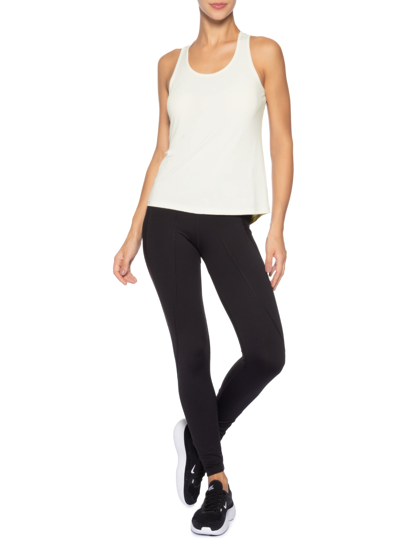 Regata Feminina  Off white Hering Sports