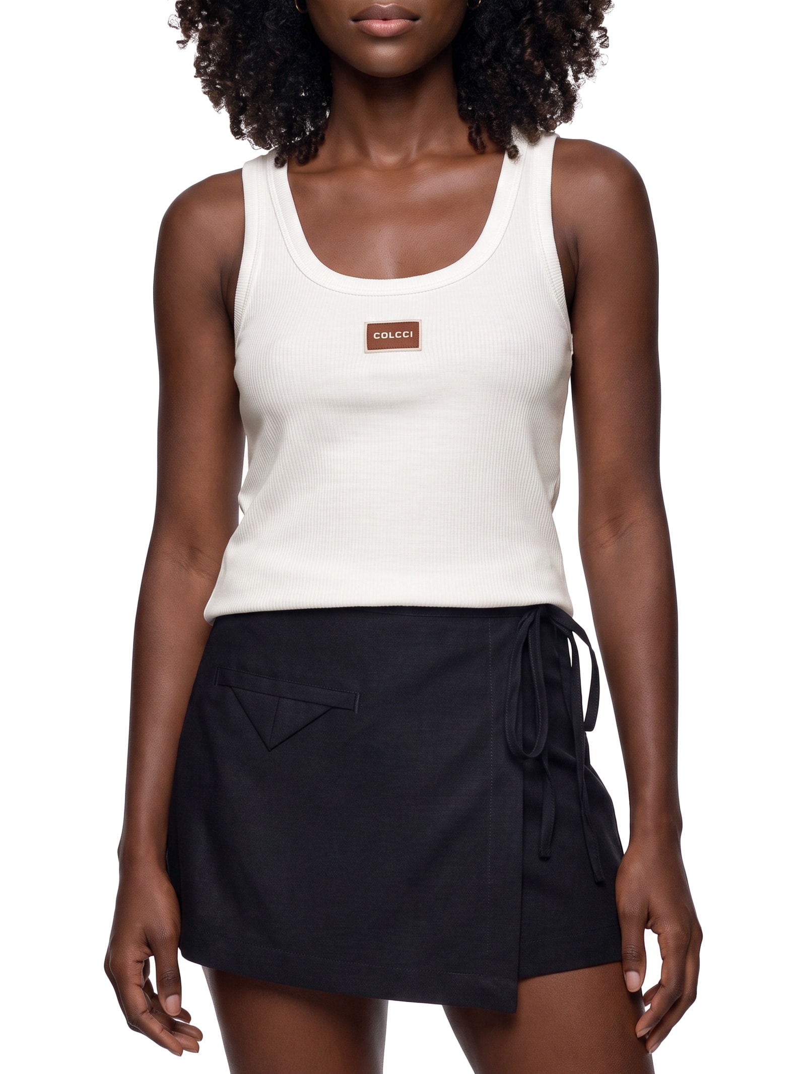 Regata Feminina Off White Colcci