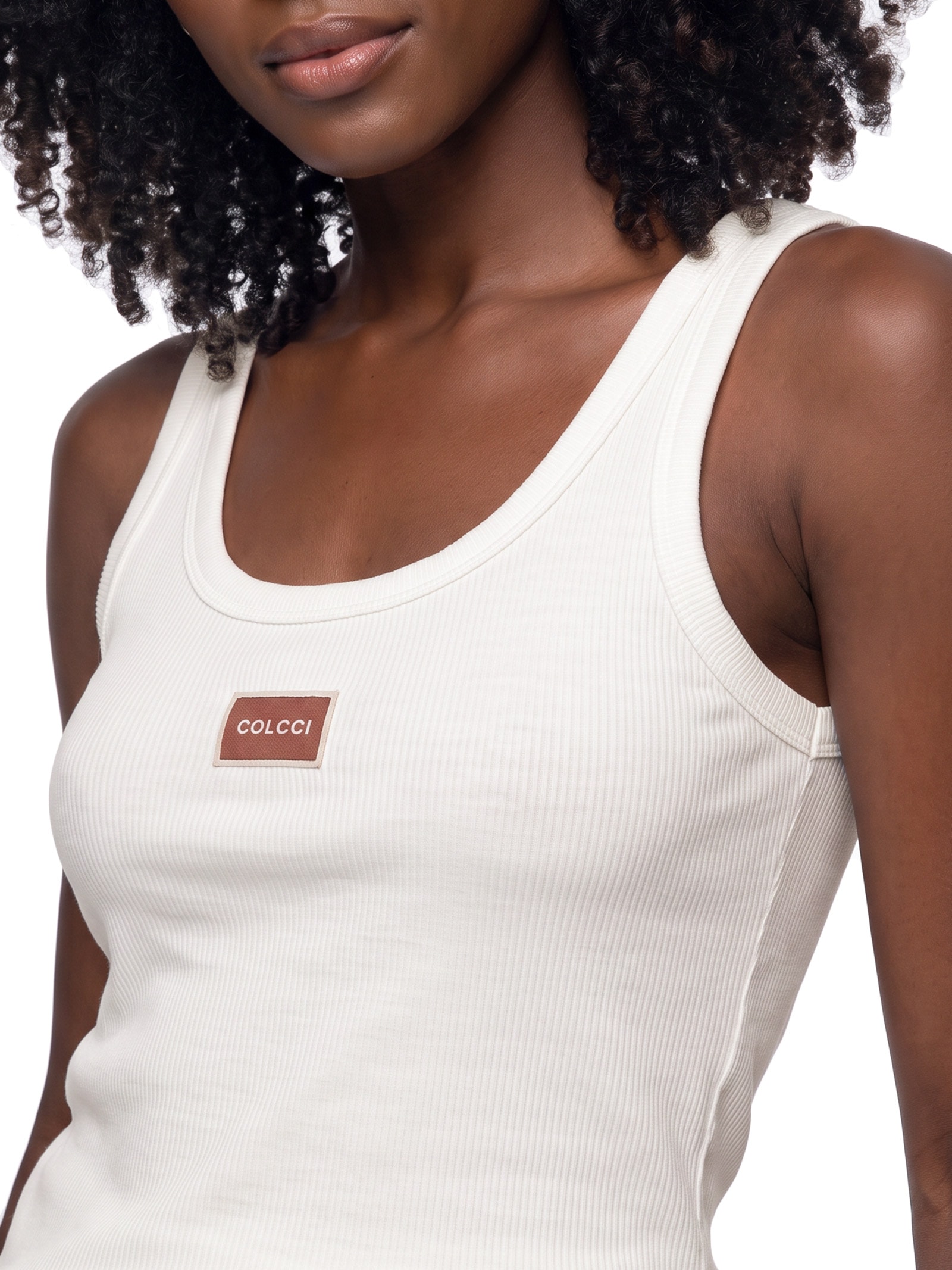 Regata Feminina Off White Colcci