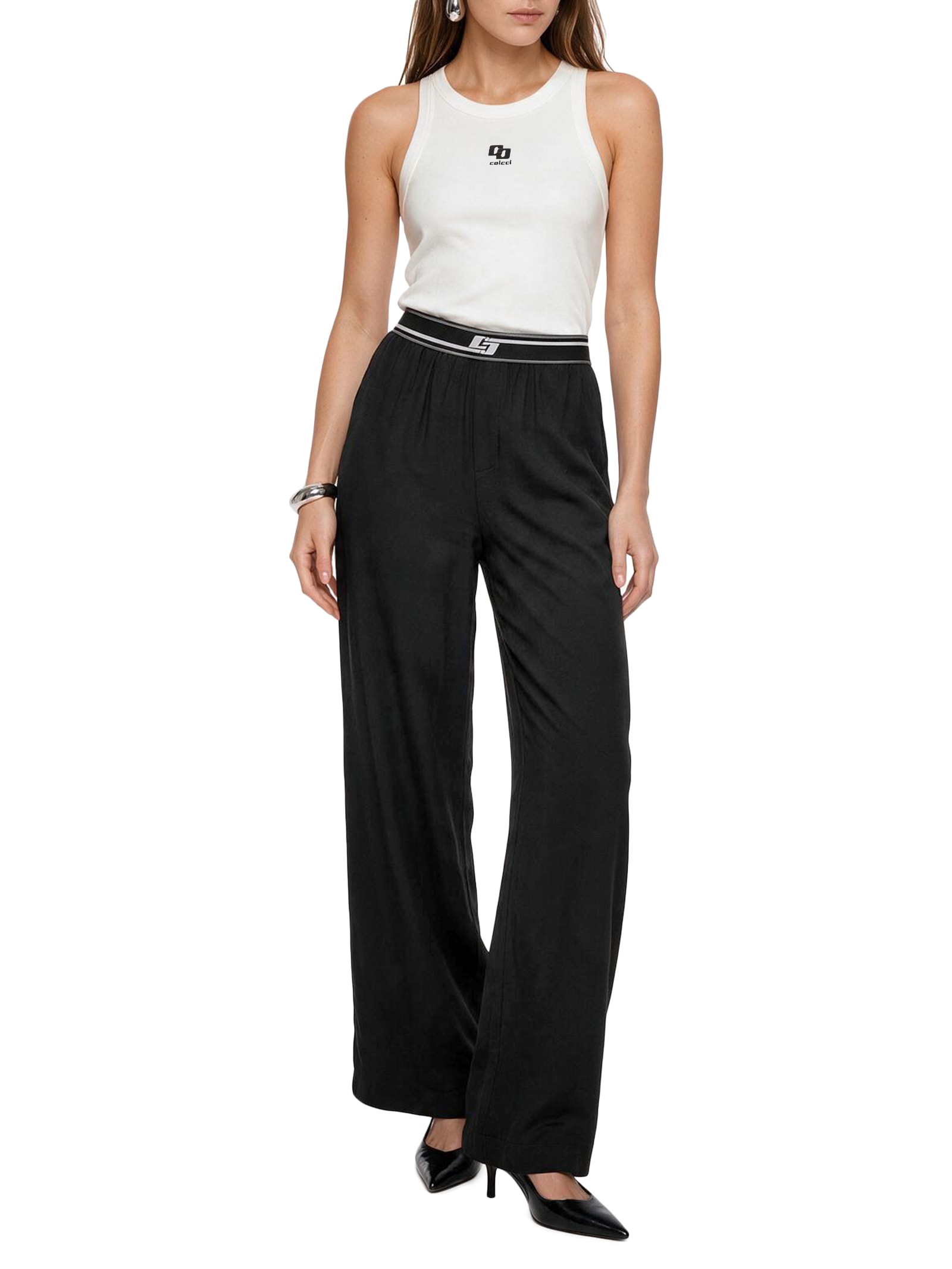 Regata Feminina Off White Colcci