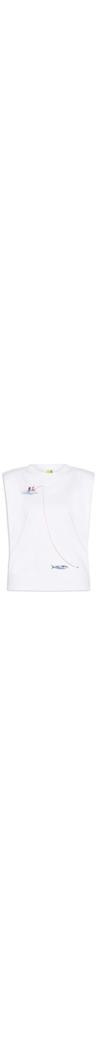 Regata Feminina Pescando Sonhos – Branco