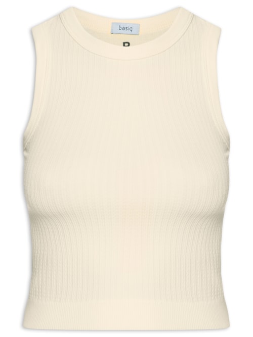 Regata Feminina Poliamida Básica – Amarelo