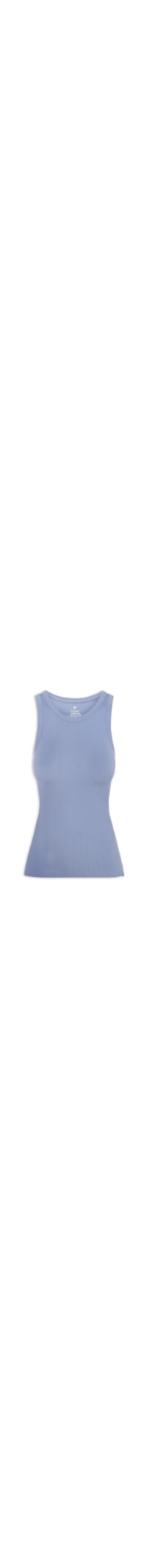 Regata Feminina Poliamida Canelada - Azul