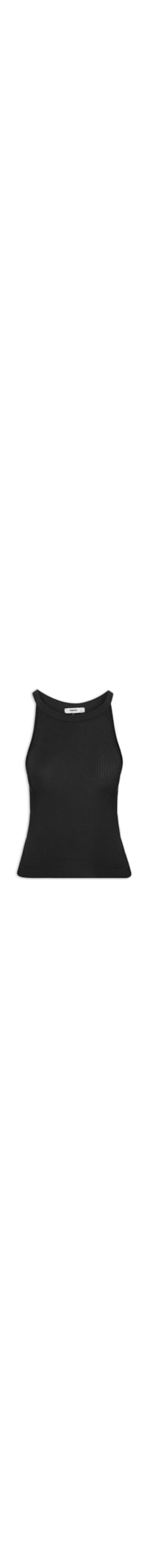 Regata Feminina Poliamida Sem Alças - Preto