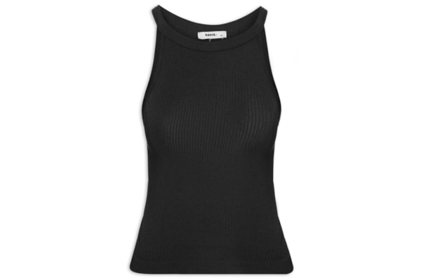 Regata Feminina Poliamida Sem Alças - Preto