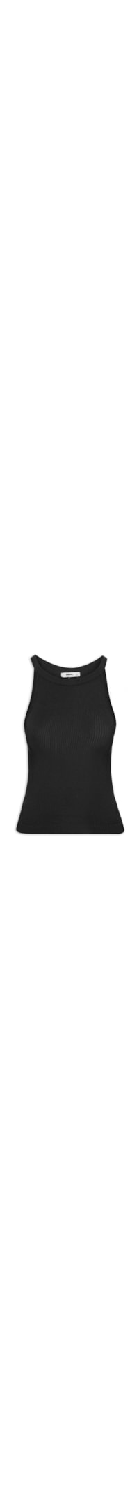 Regata Feminina Poliamida Sem Alças - Preto