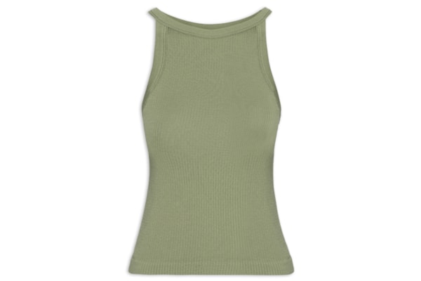 Regata Feminina Poliamida Sem Alças - Verde