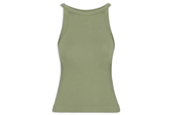 Regata Feminina Poliamida Sem Alças - Verde