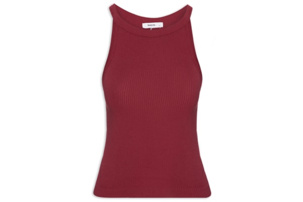 Regata Feminina Poliamida Sem Alças - Vermelho