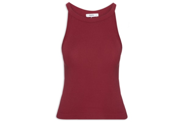 Regata Feminina Poliamida Sem Alças - Vermelho