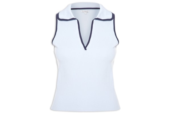 Regata Feminina Polo Pat II - Azul
