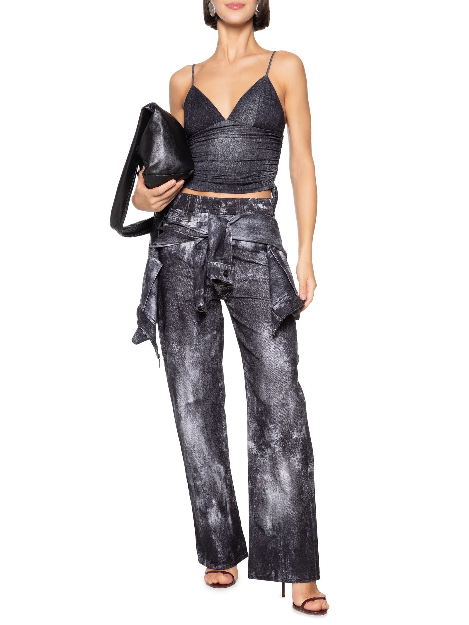 Regata Feminina Preto Colcci Jeans