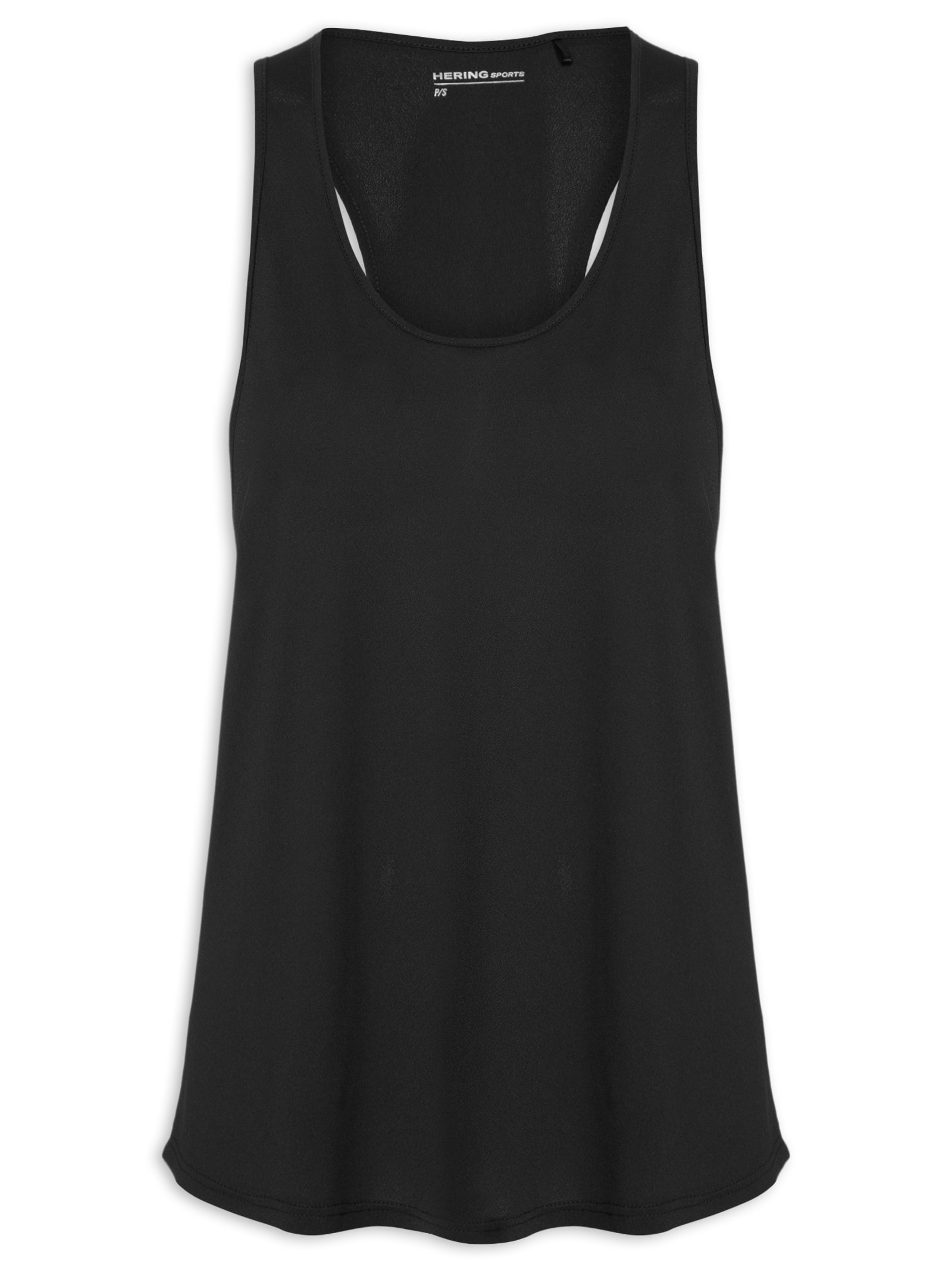 Regata Feminina Preto Hering Sports