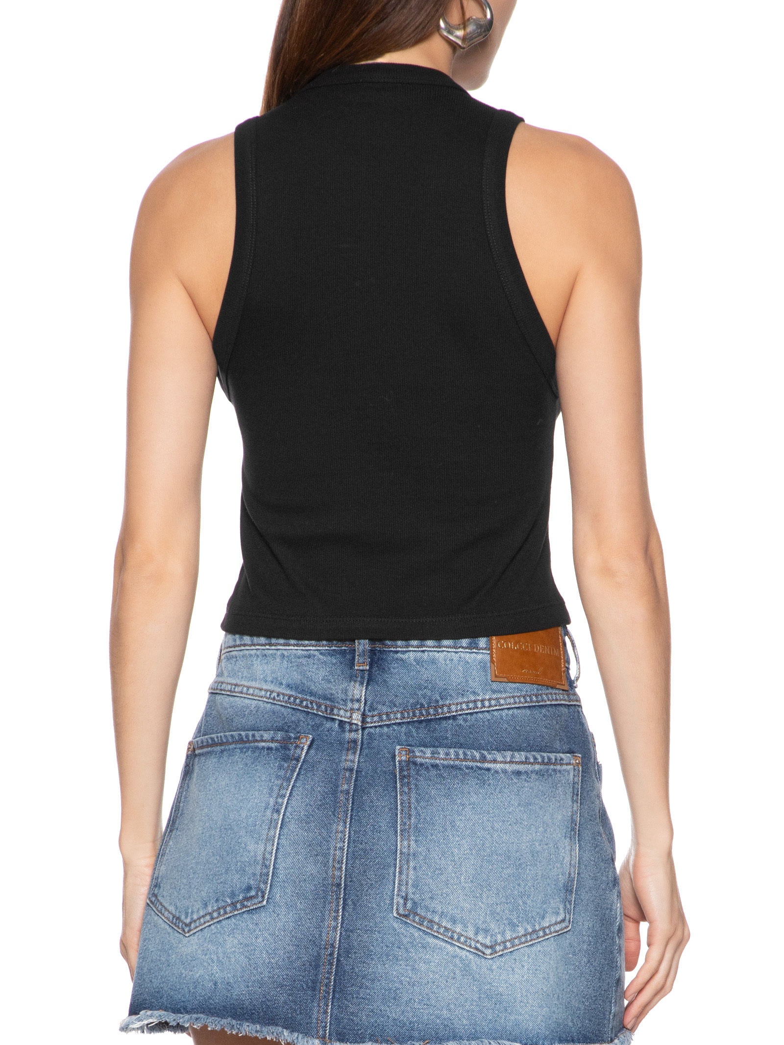 Regata Feminina Preto Colcci