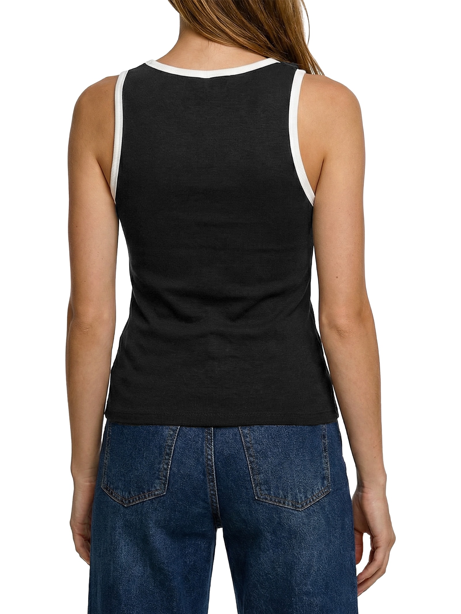 Regata Feminina Preto Hering