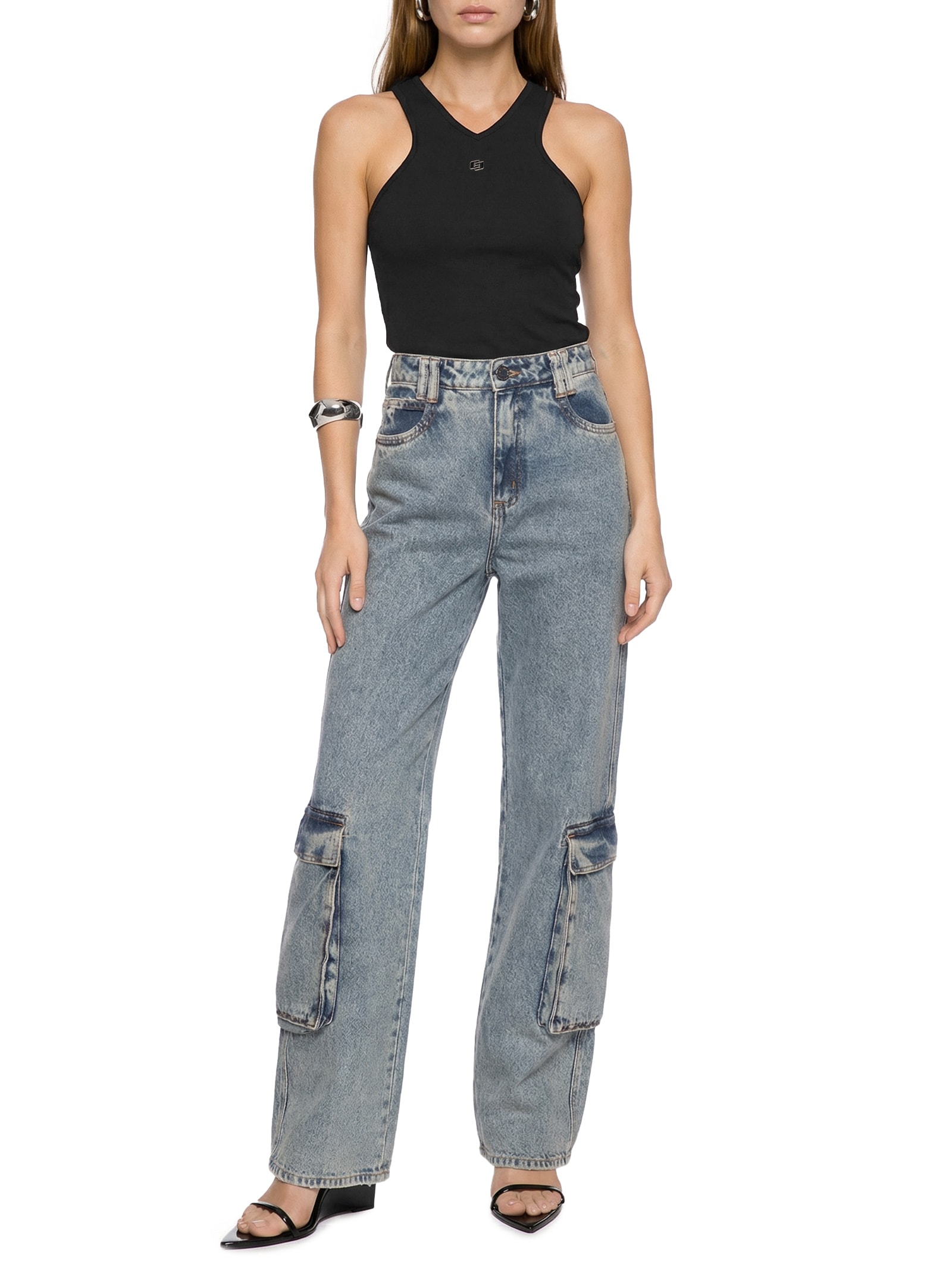 Regata Feminina Preto Colcci