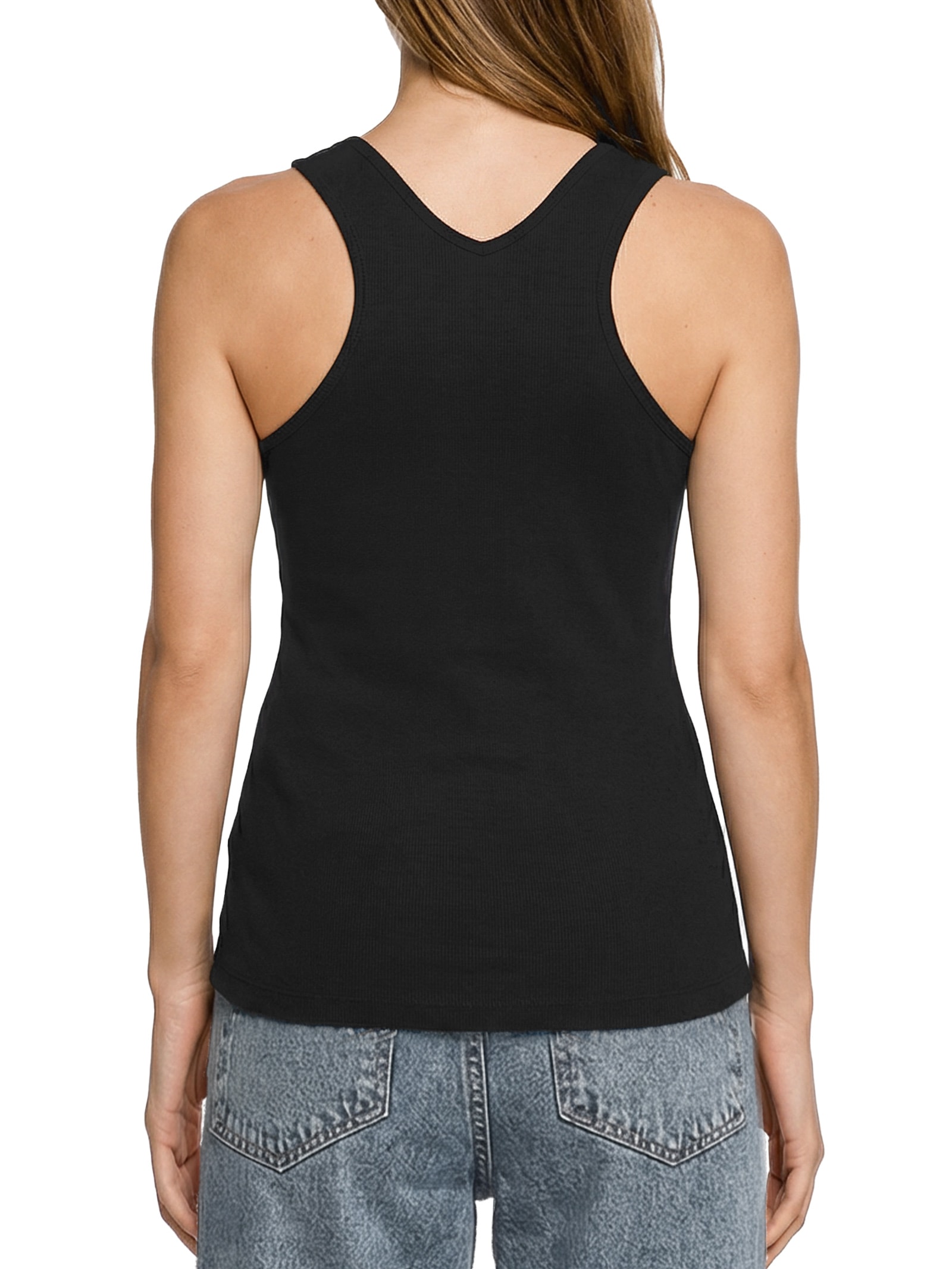 Regata Feminina Preto Colcci