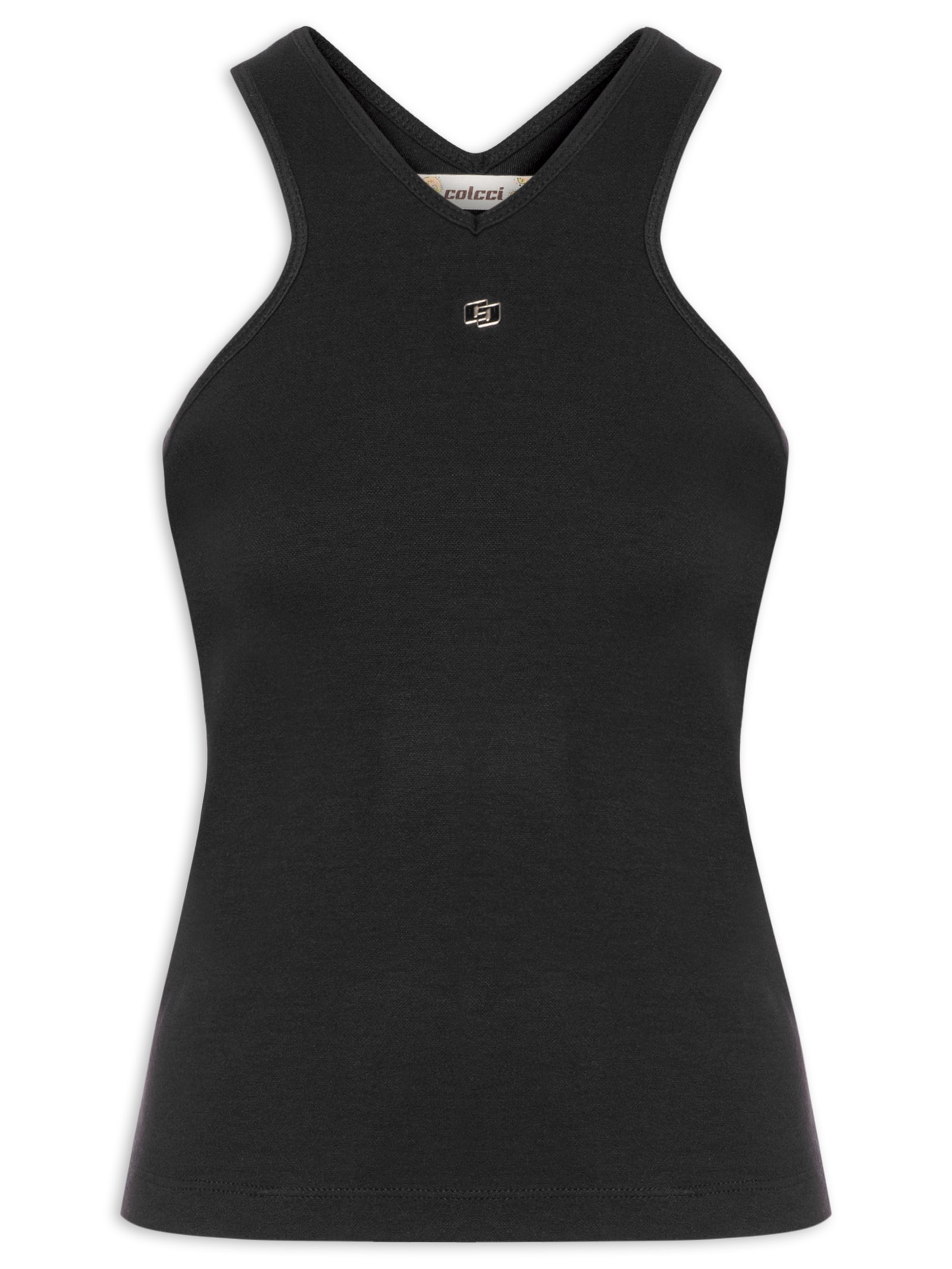 Regata Feminina Preto Colcci