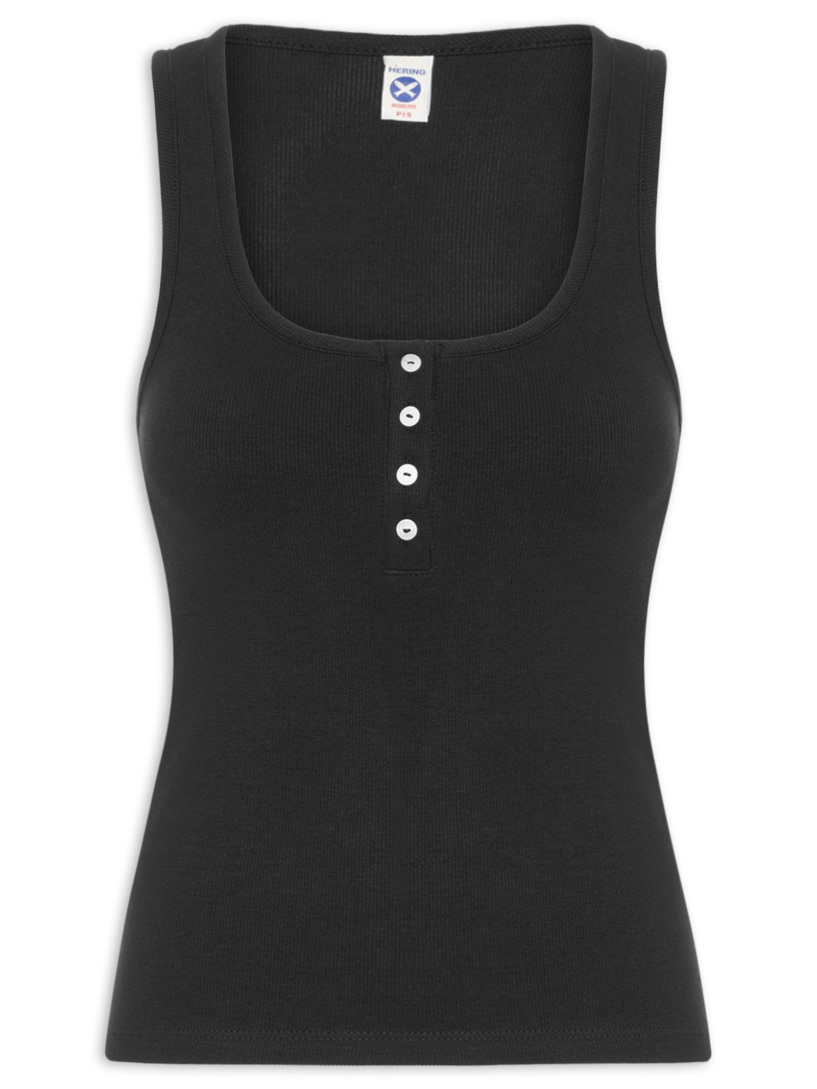 Regata Feminina Preto Hering