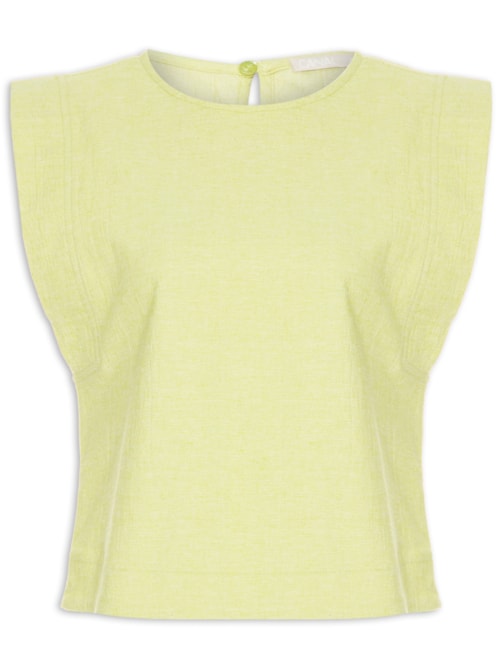 Regata Feminina Recorte Asteria – Verde