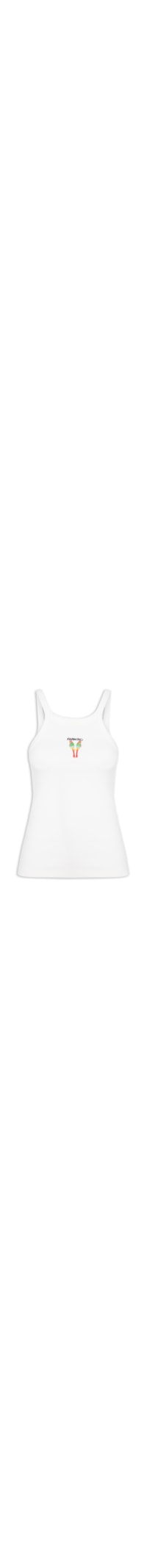 Regata Feminina Rib Arara - Branco