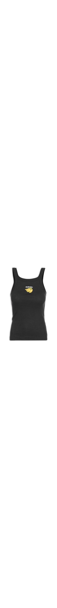 Regata Feminina Rib Banana - Preto