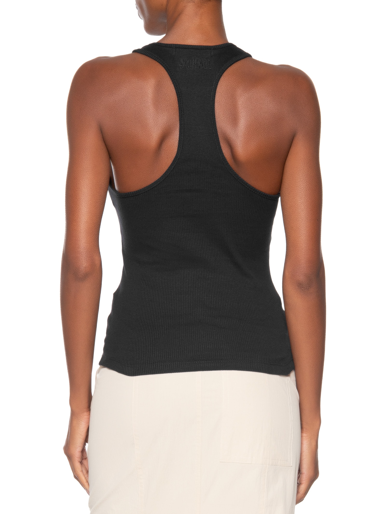 Regata Feminina Rib Nadador Preto Animale