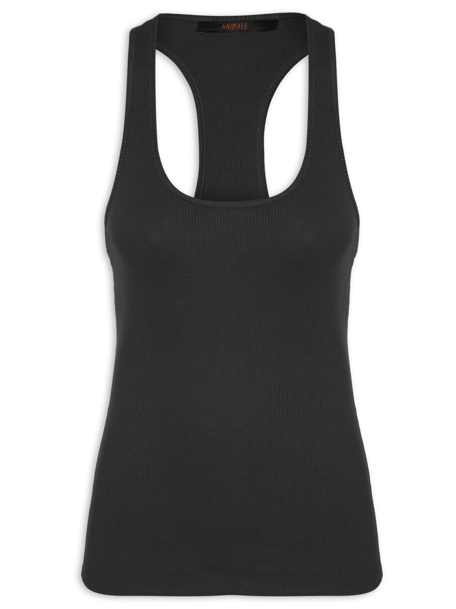 Regata Feminina Rib Nadador Preto Animale