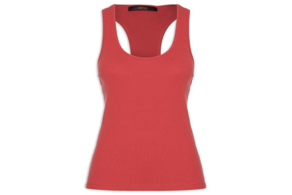 Regata Feminina Rib Nadador - Vermelho