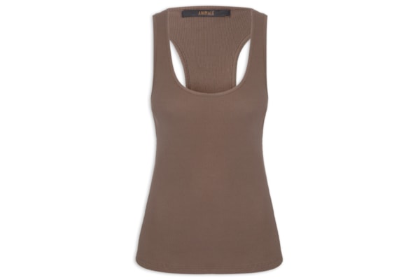 Regata Feminina Rib Nadador – Marrom