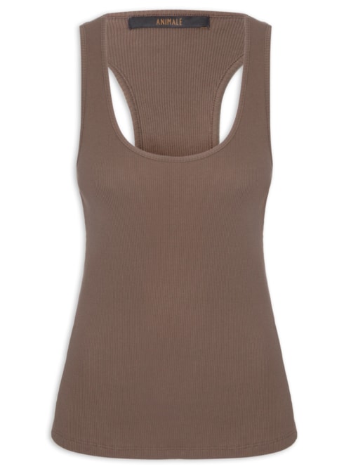 Regata Feminina Rib Nadador – Marrom