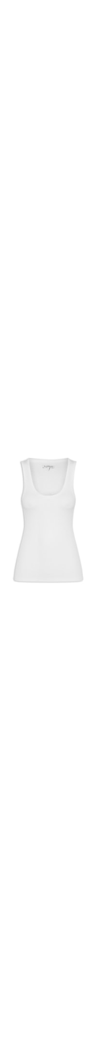 Regata Feminina Rib Perene II - Branco
