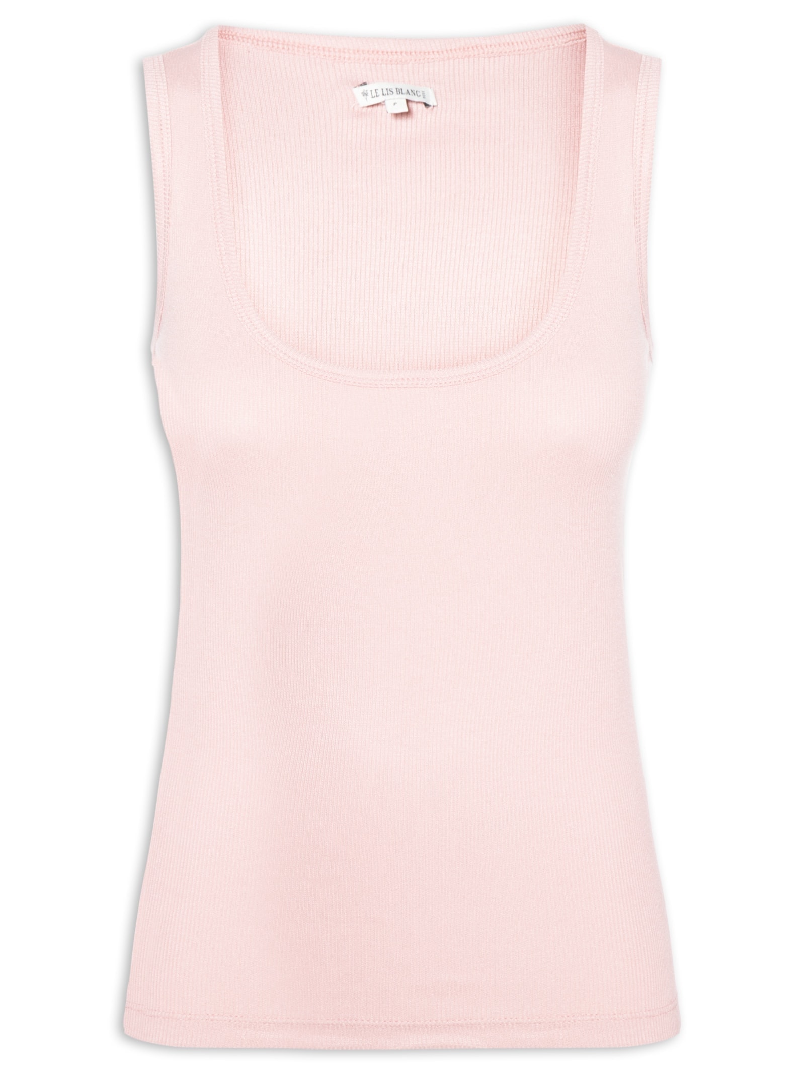 Regata Feminina Rib Rosa Le Lis