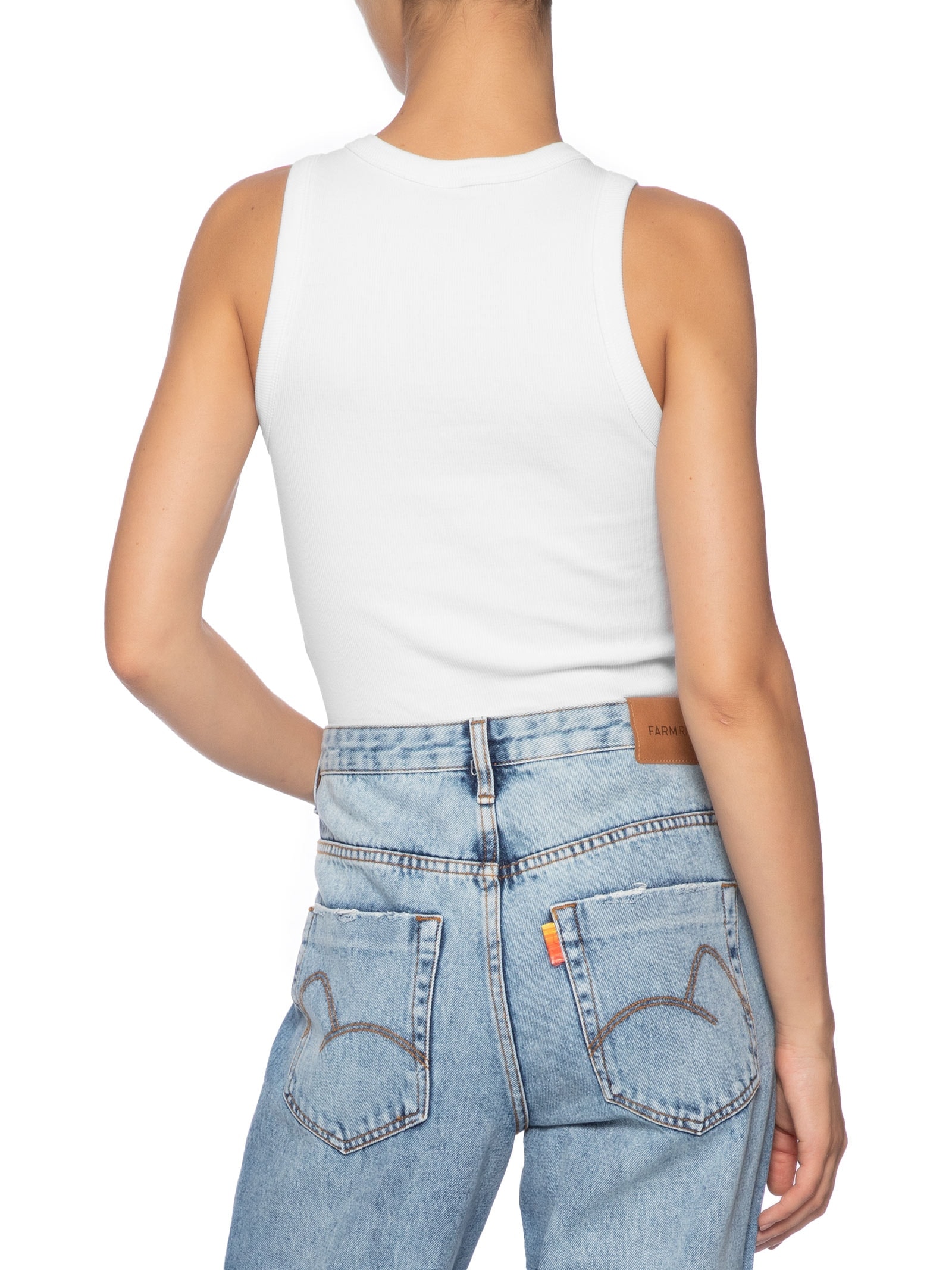 Regata Feminina Rib Tucano Branco Farm