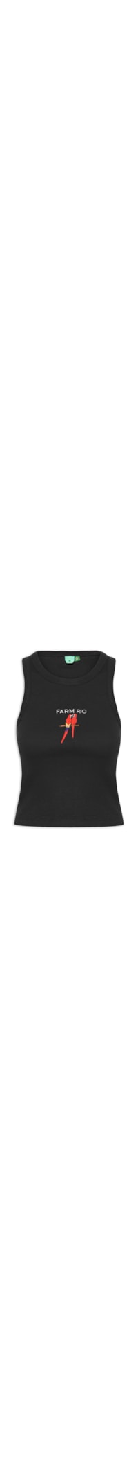 Regata Feminina Ribana Araras - Preto