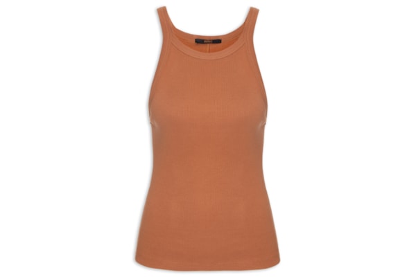 Regata Feminina Ribana Basic – Marrom