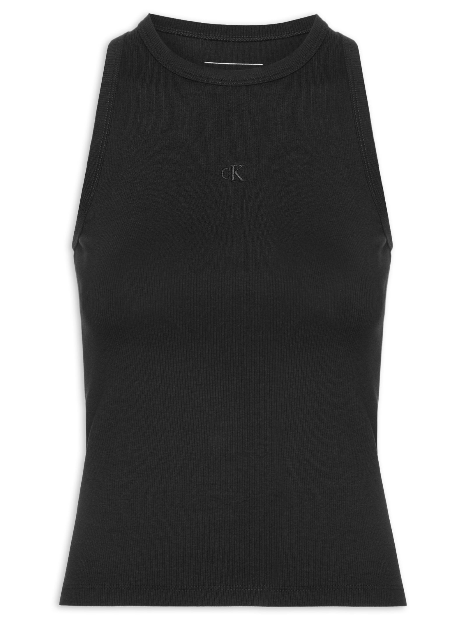 Regata Feminina Ribana Preto Calvin Klein Jeans