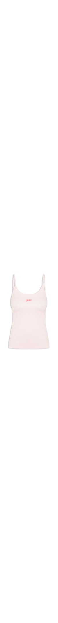 Regata Feminina Script Strappy Top - Rosa