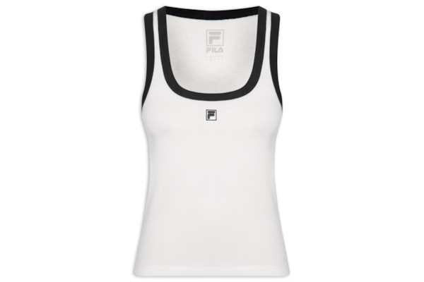 Regata Feminina Slim F-Box - Branco