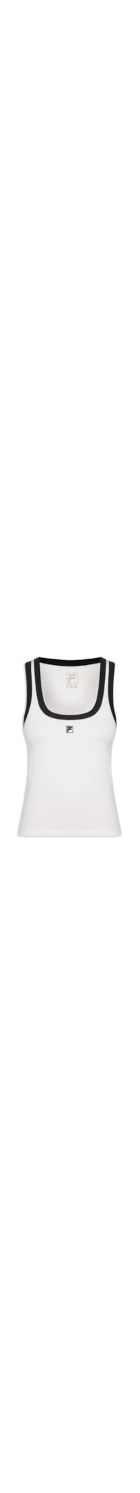 Regata Feminina Slim F-Box - Branco