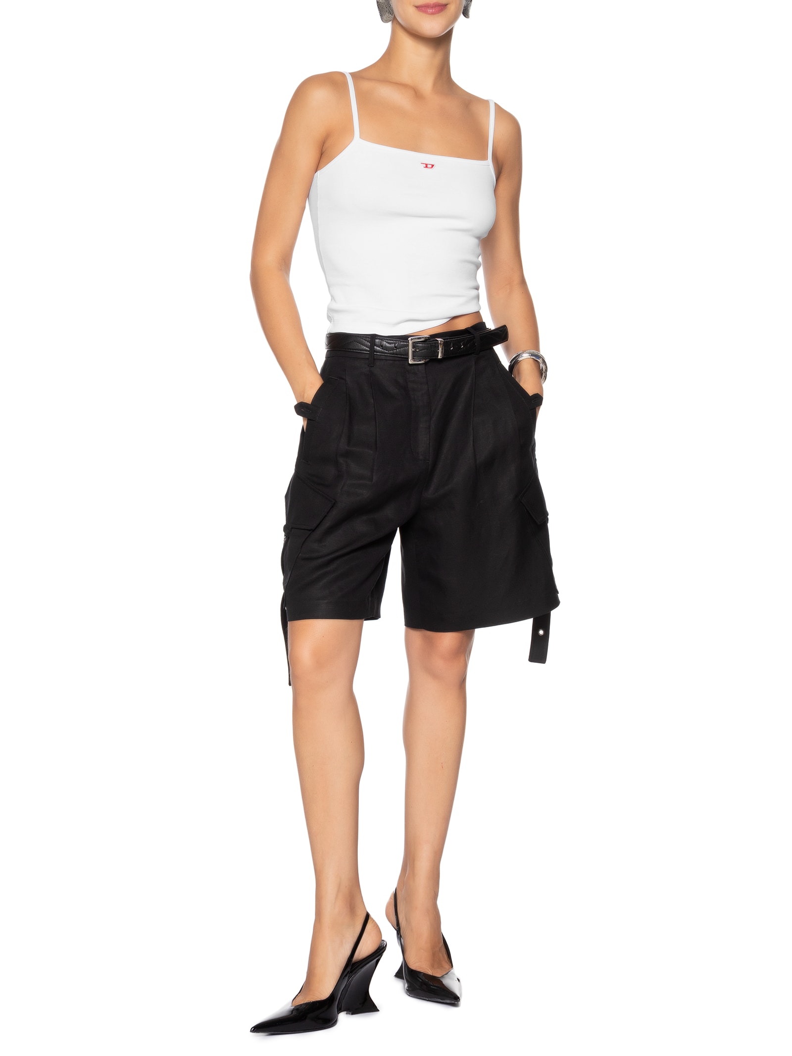 Regata Feminina T-Hop-D Branco Diesel