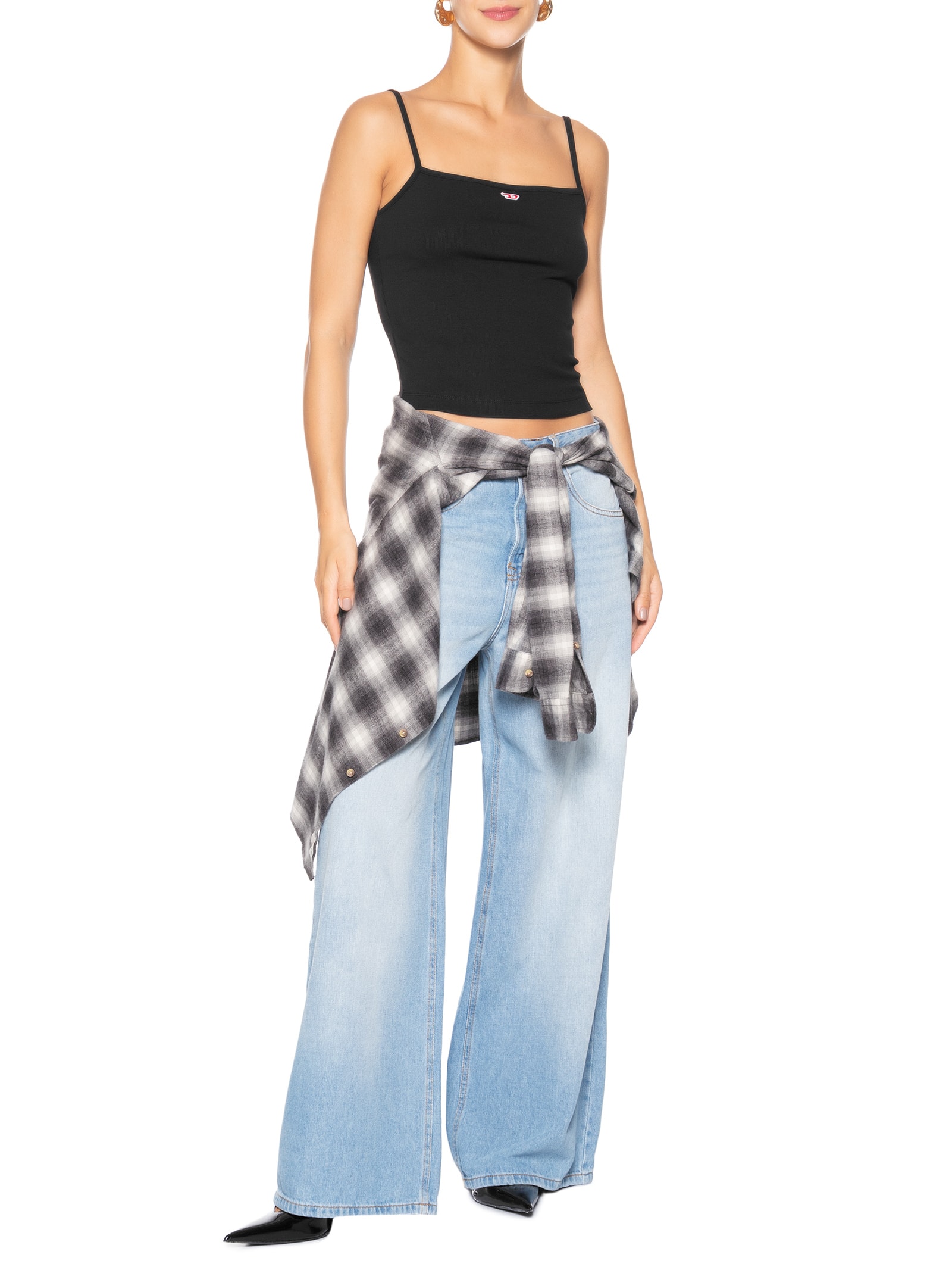 Regata Feminina T-Hop-D Preto Diesel