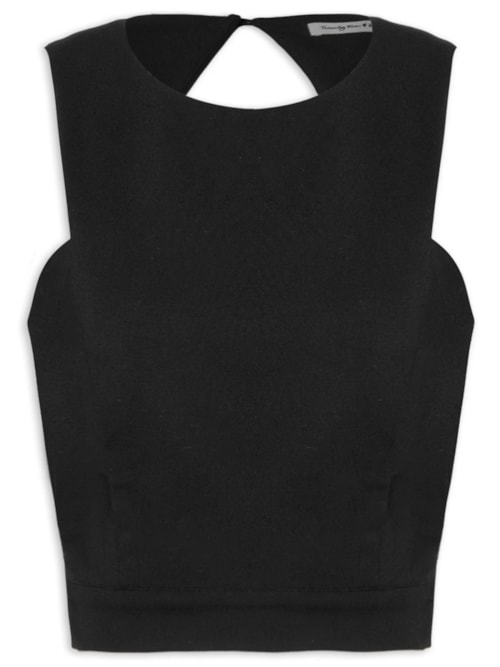 Regata Feminina Taise - Preto